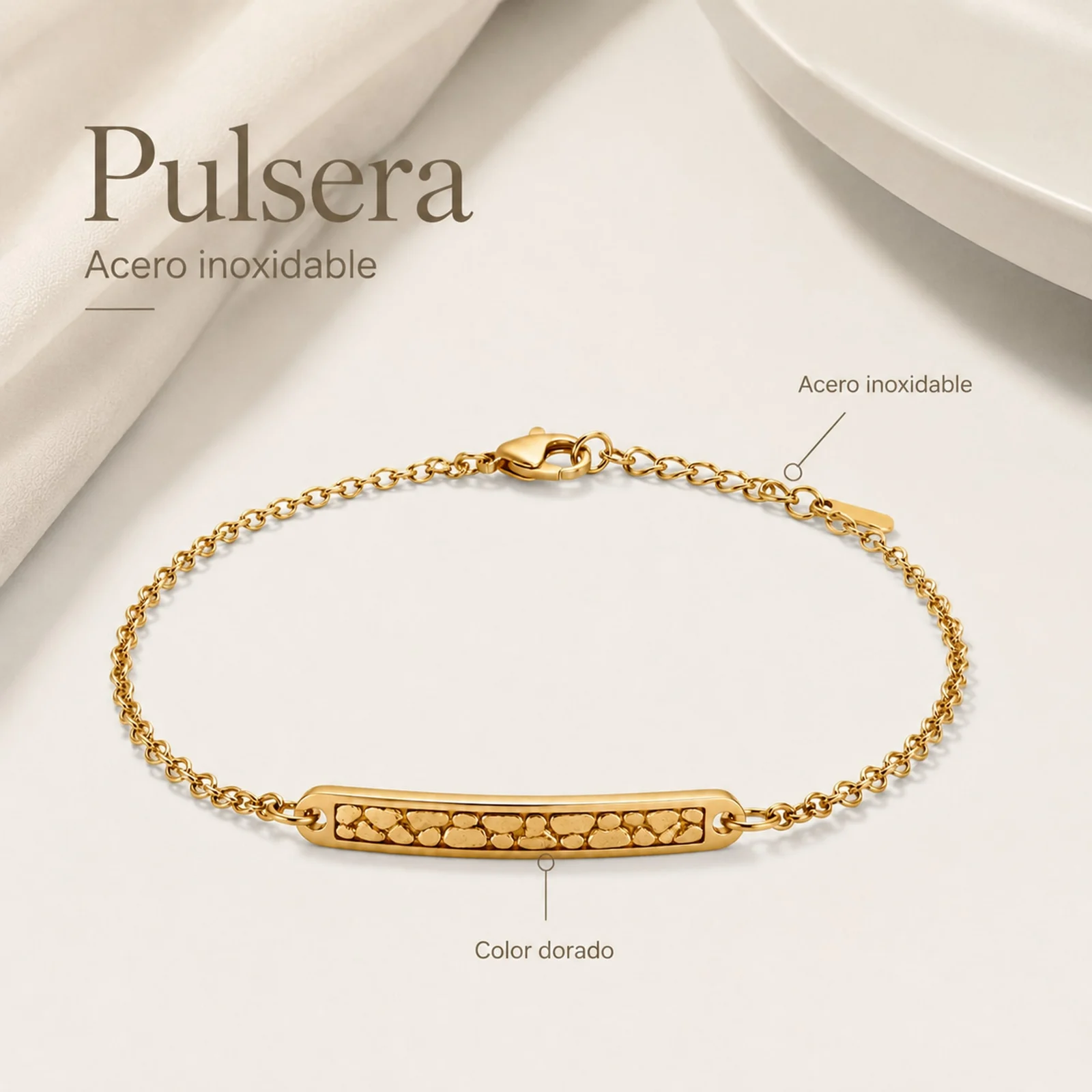 Pulsera Acero Inoxidable