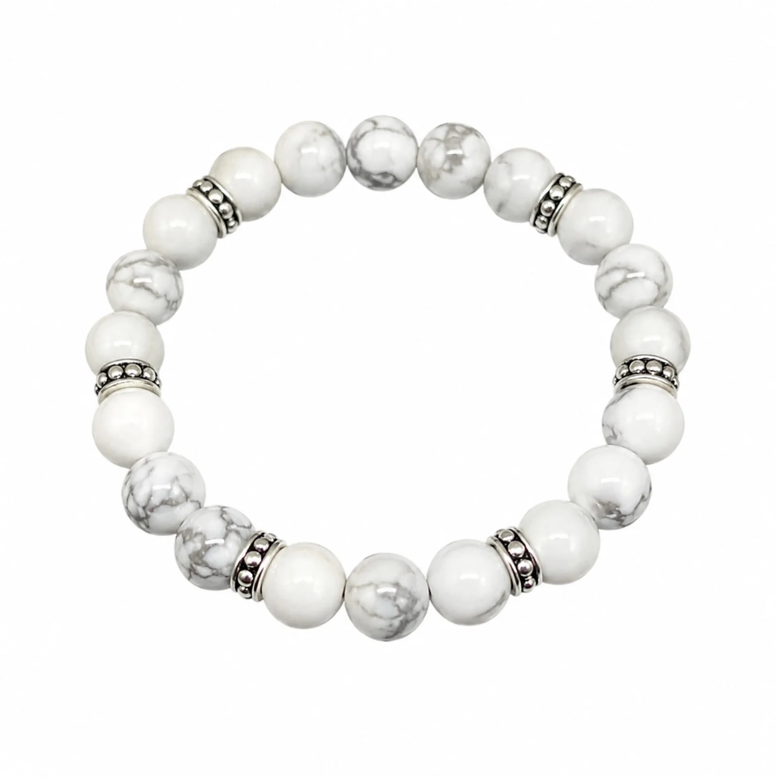 Pulsera Piedra natural Cuarzo Blanco