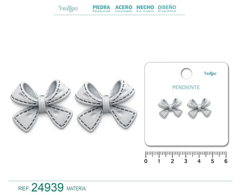 PENDIENTE DE FLOR