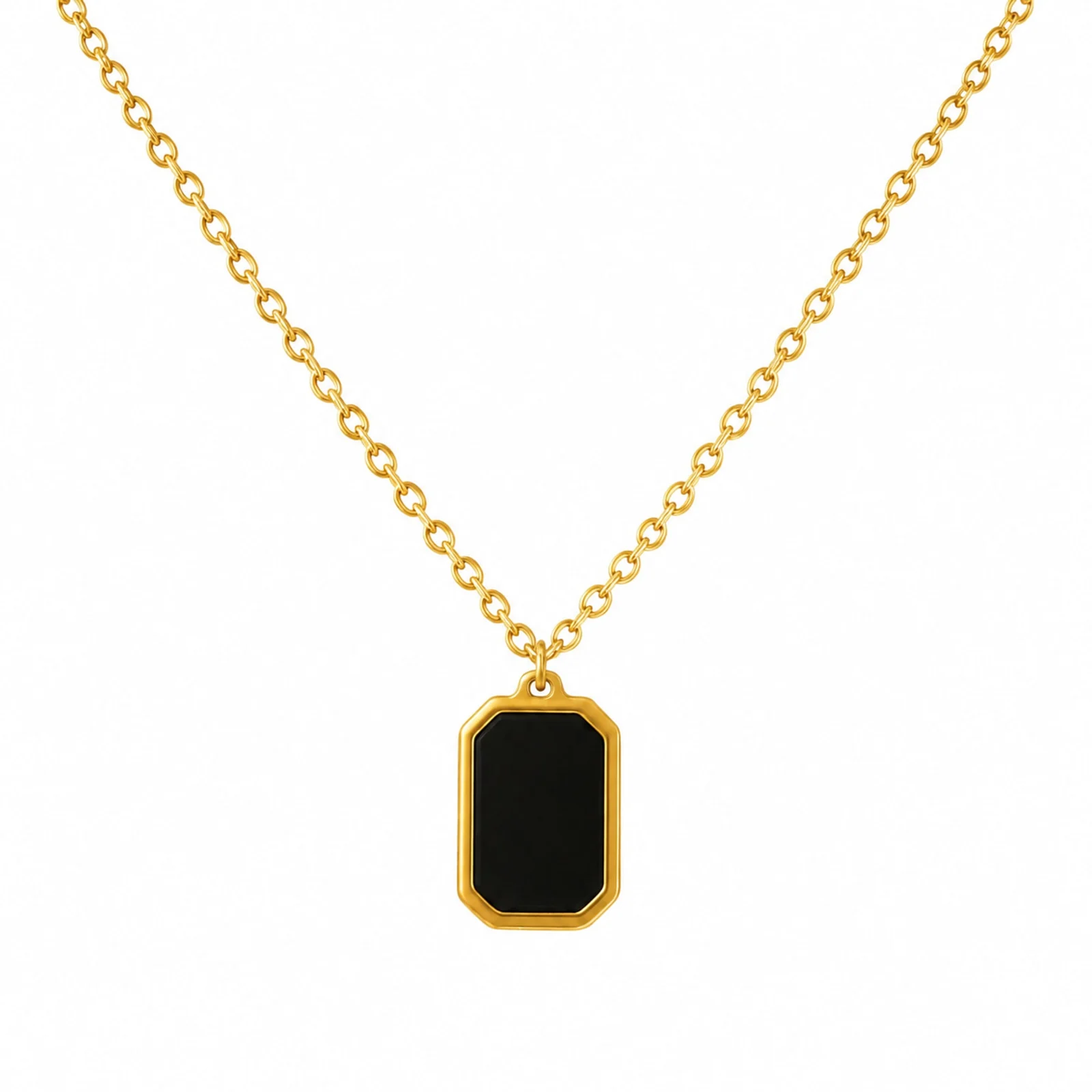 COLLAR ACERO INOXIDABLE CON SOBRE