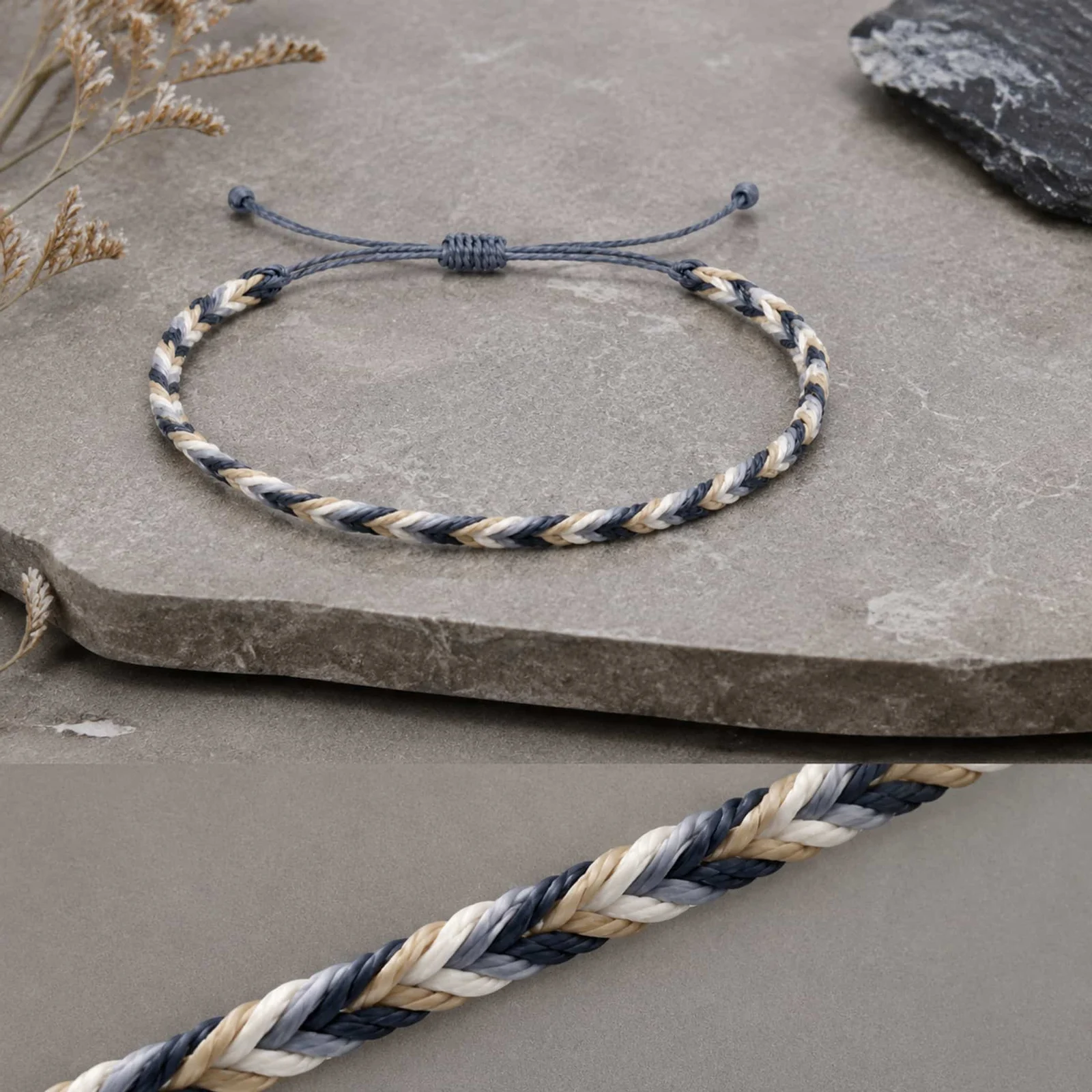 PULSERA HILO ENCERADO