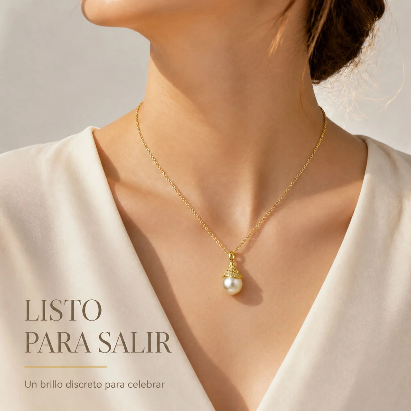 COLGANTE CHAPADO ORO 14K CON CIRCONITA