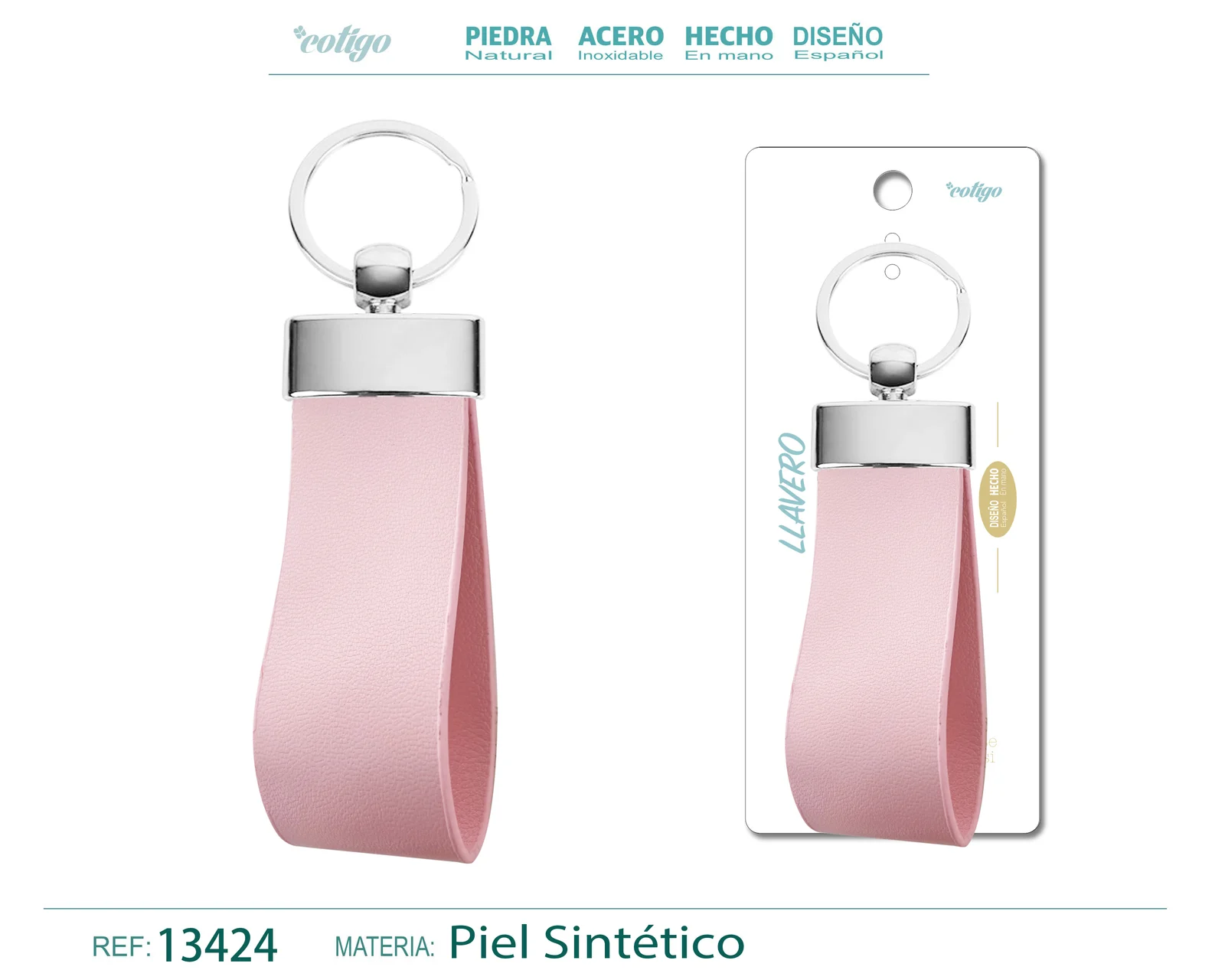 LLAVERO CUERO SINTÉTICO