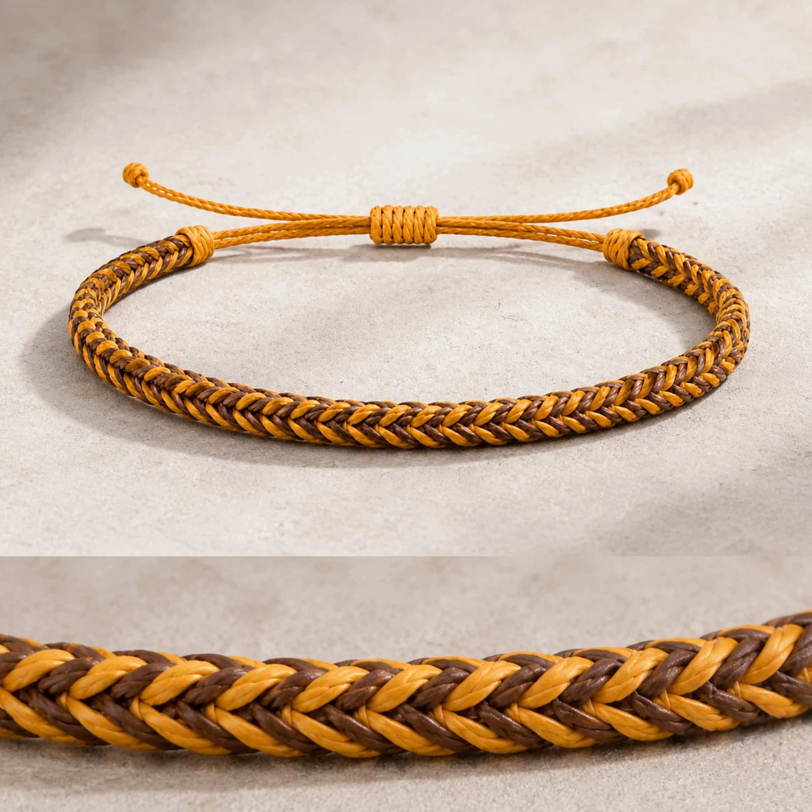 PULSERA HILO ENCERADO
