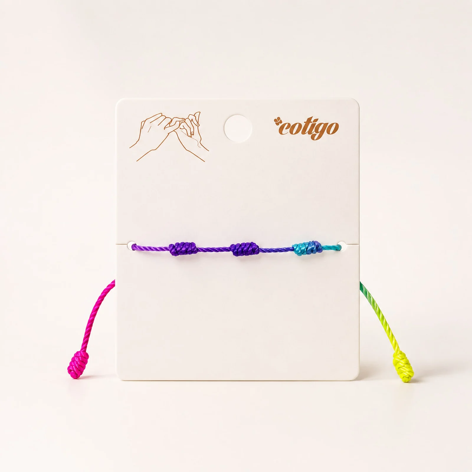 PULSERA 7 NUDOS MULTICOLOR