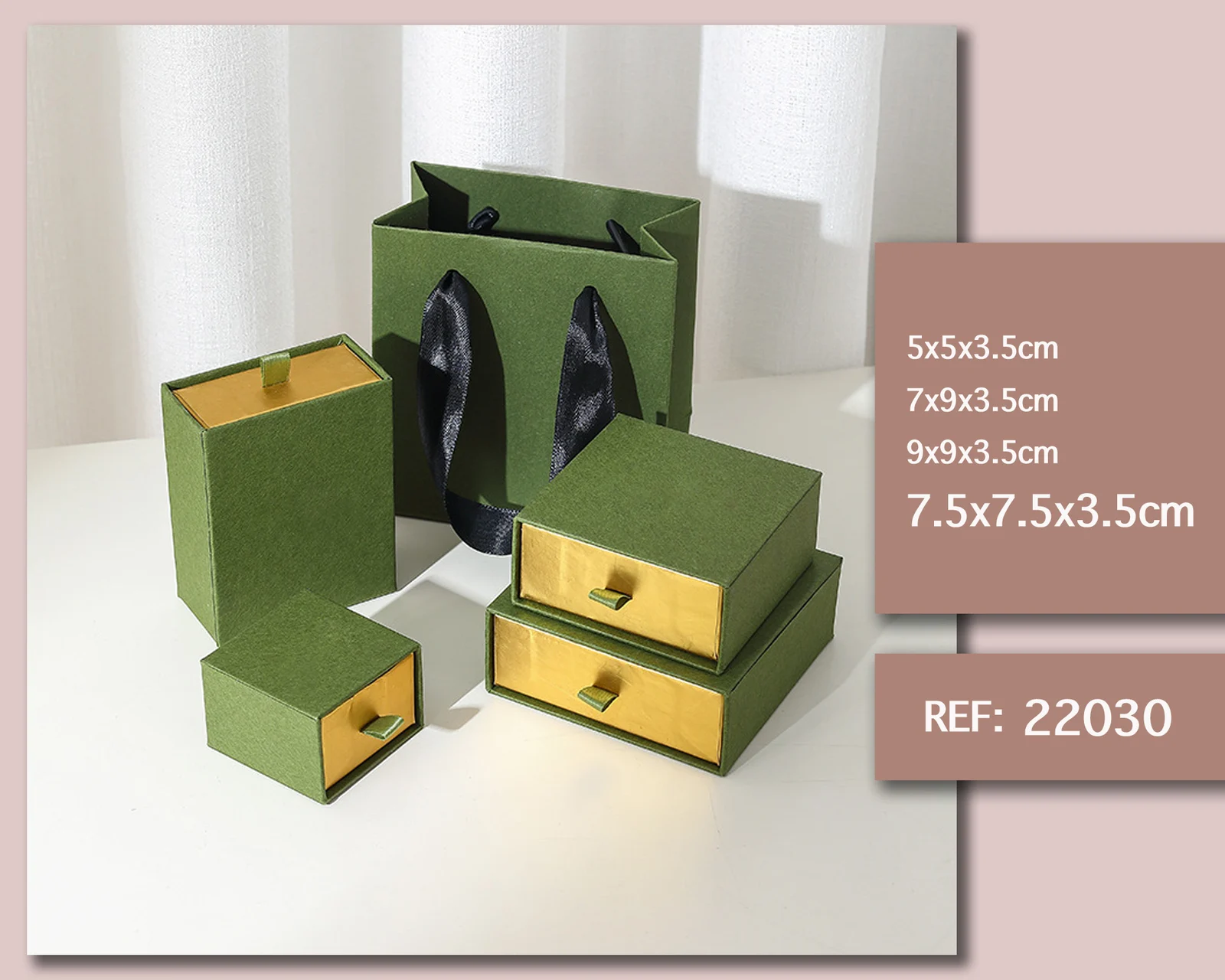 CAJA DE REGALO 7.5X7.5X3.5CM