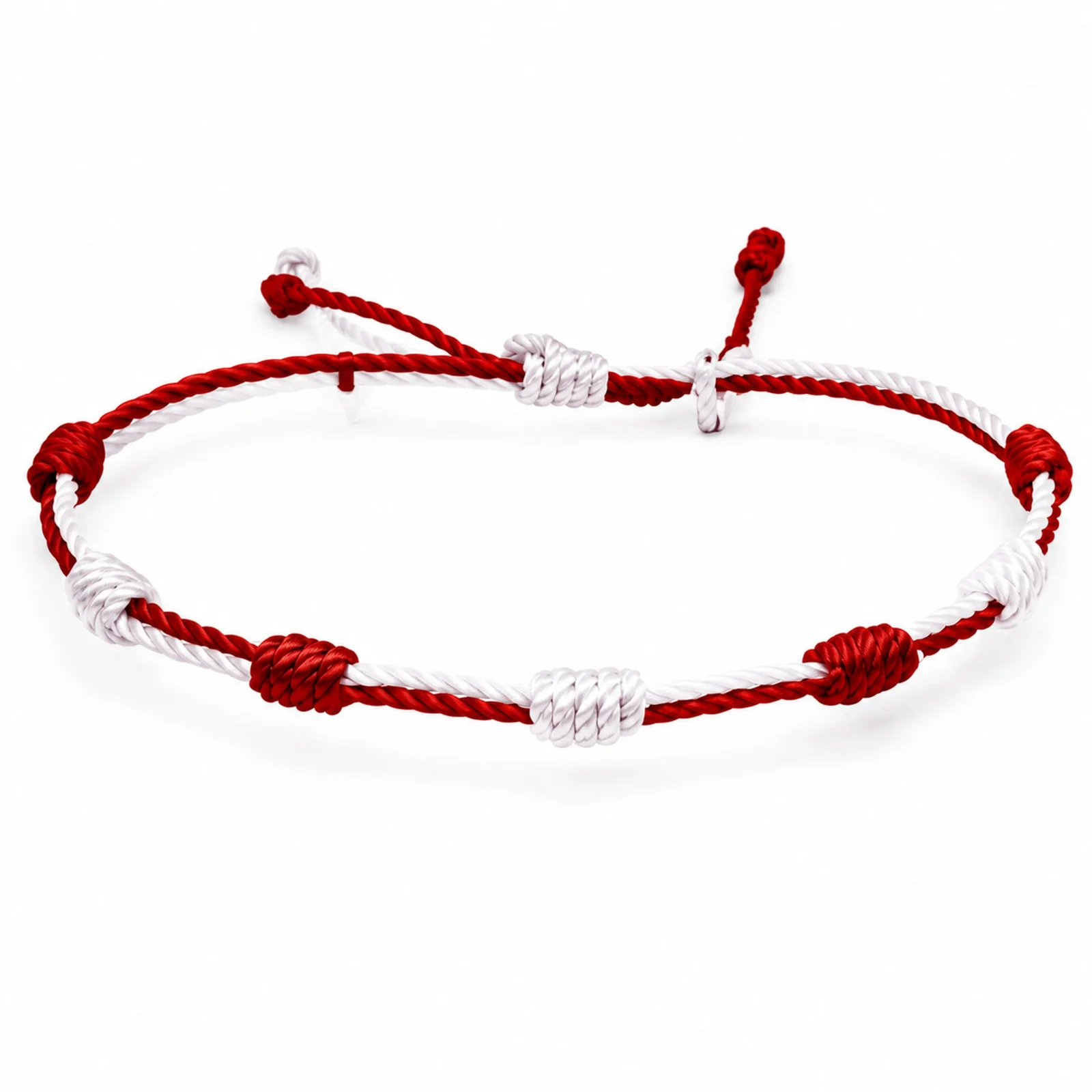 PULSERA 7 NUDOS DE BANDERA DE  CASTILLA LA MANCHA