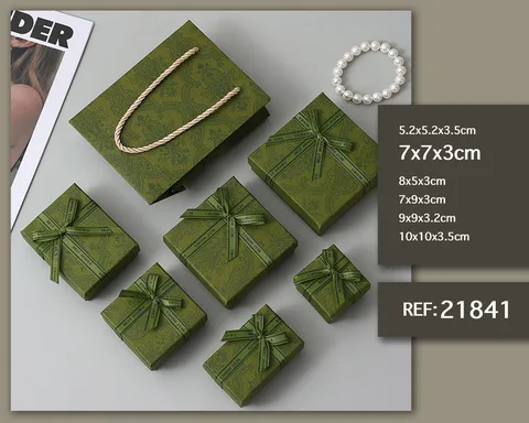 CAJA DE REGALO  7X7XX3CM