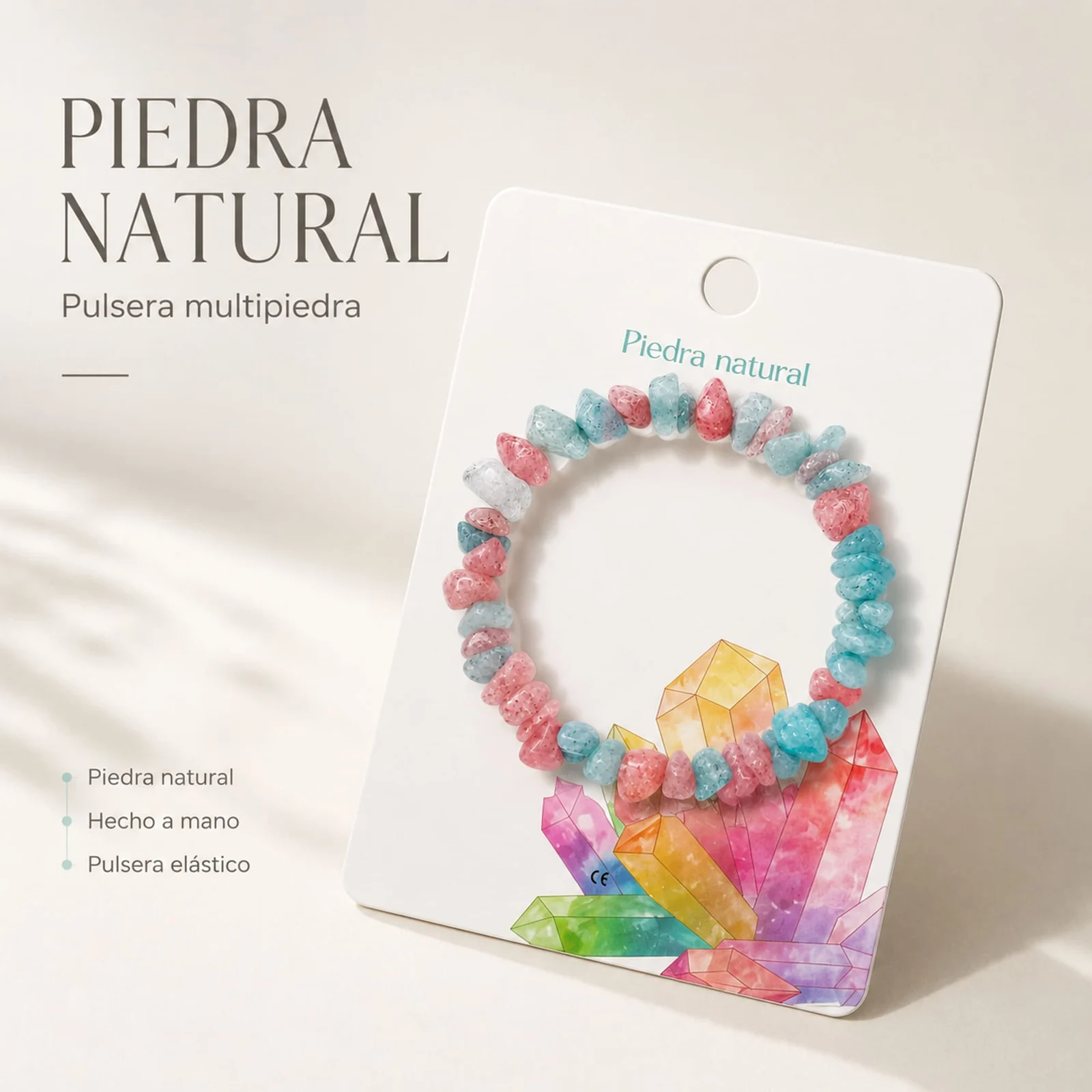 Pulsera Piedra natural Multipiedra