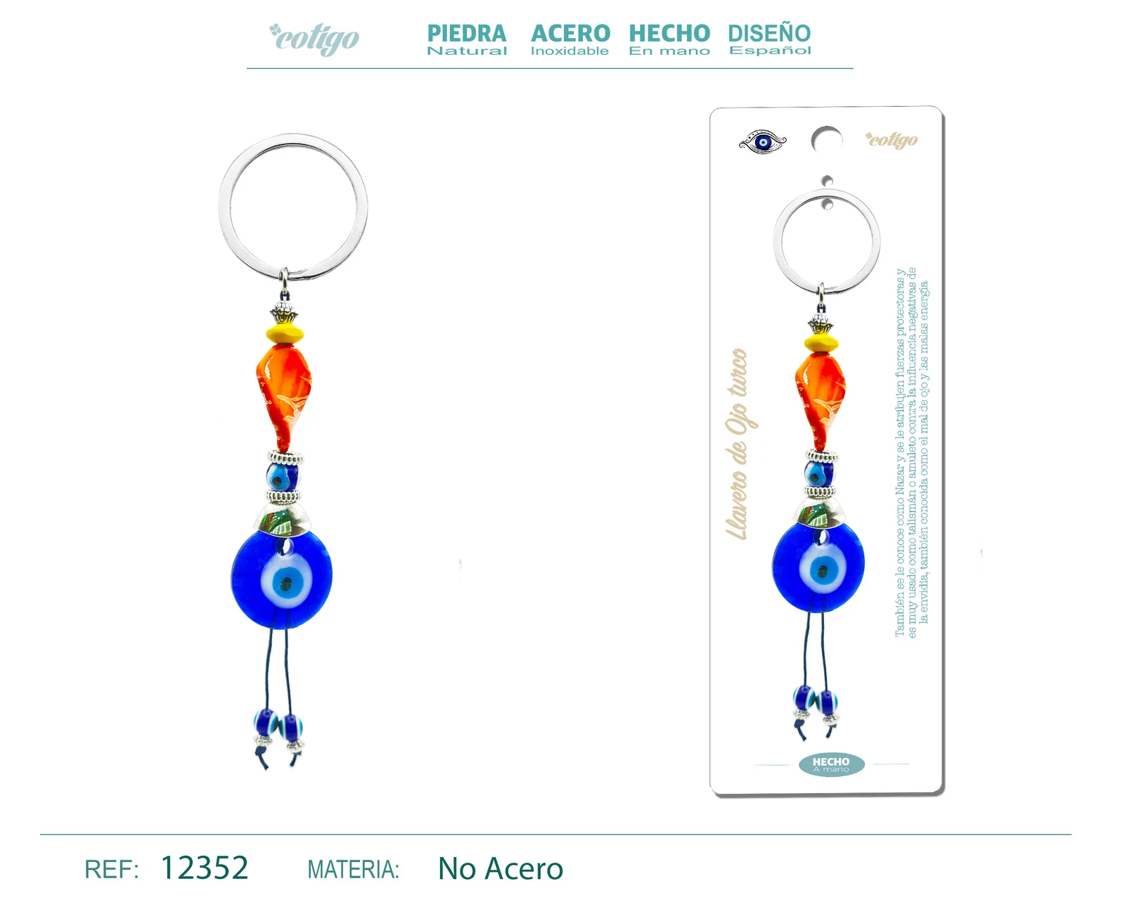 LLAVERO DE OJO TURCO