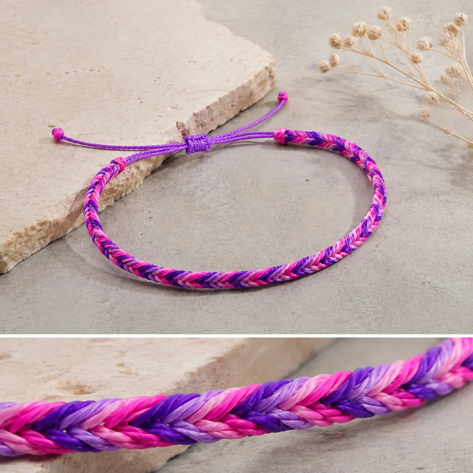 PULSERA HILO ENCERADO