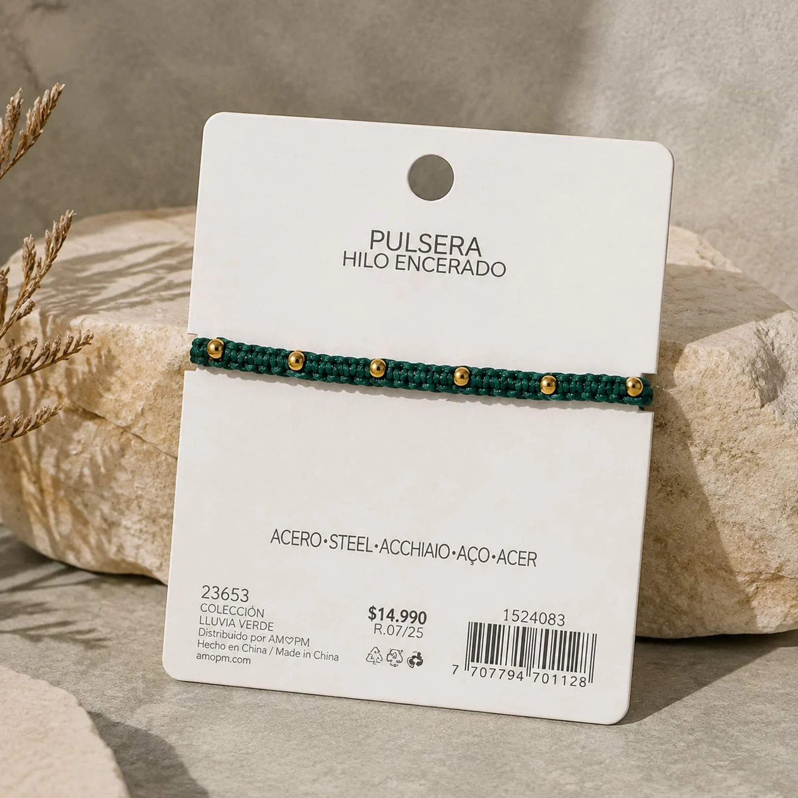 PULSERA HILO ENCERADO