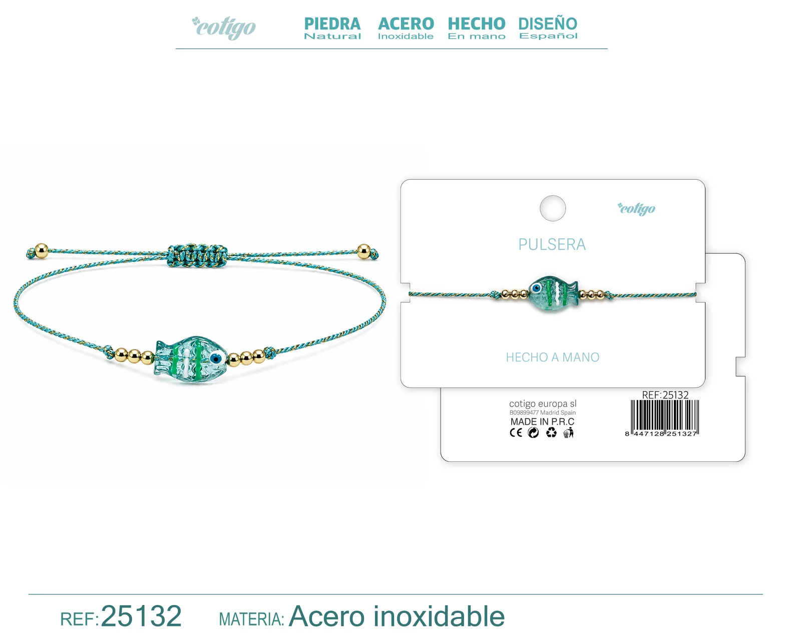 PULSERA HECHO A MANO