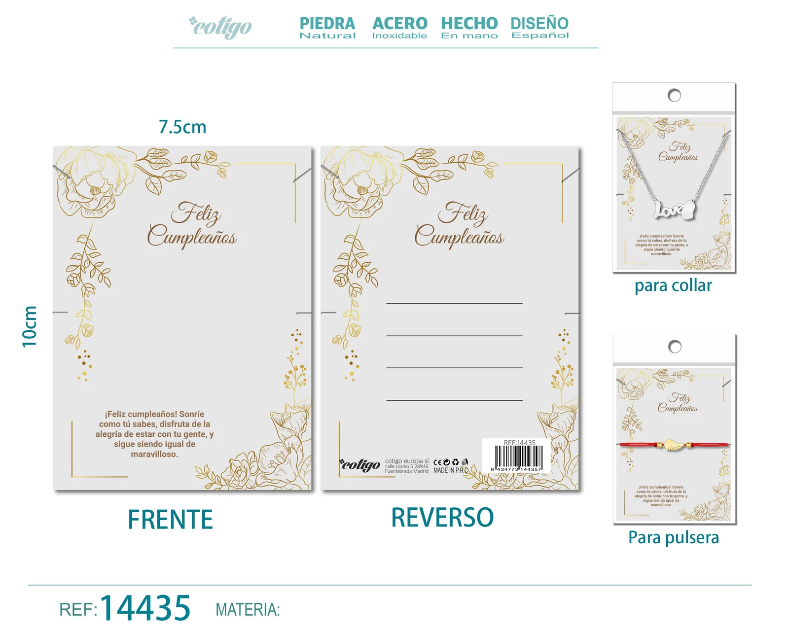 TARJETA FELICITACIÓN PARA CUMPLEAÑO