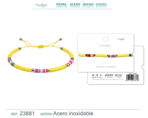 PULSERA HILO HECHO A MANO