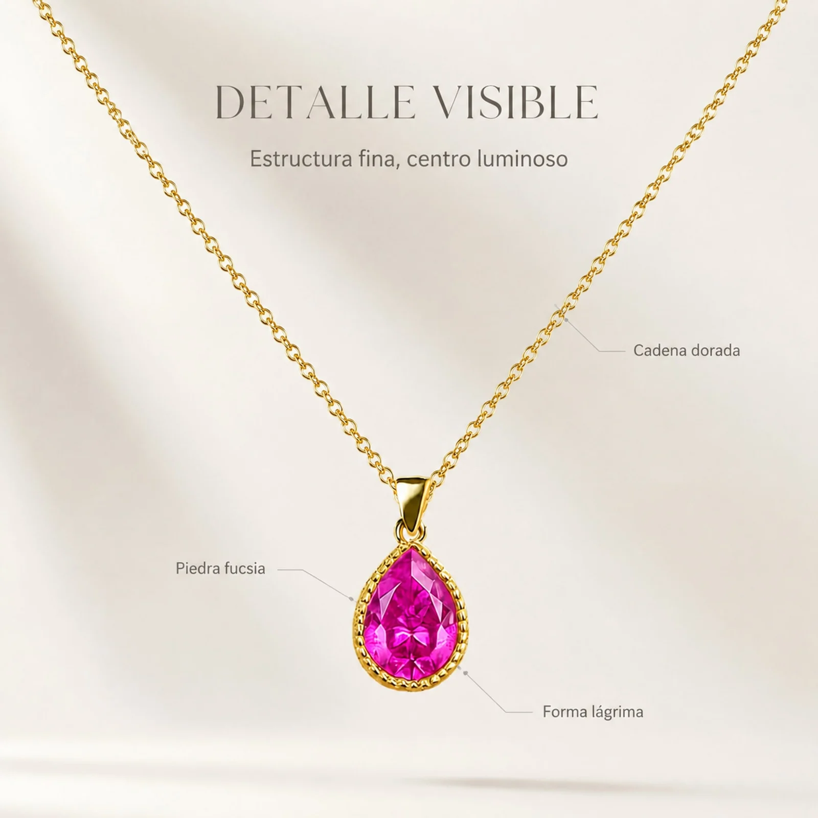 24751- COLGANTE CHAPADO ORO 14K CON CIRCONITA