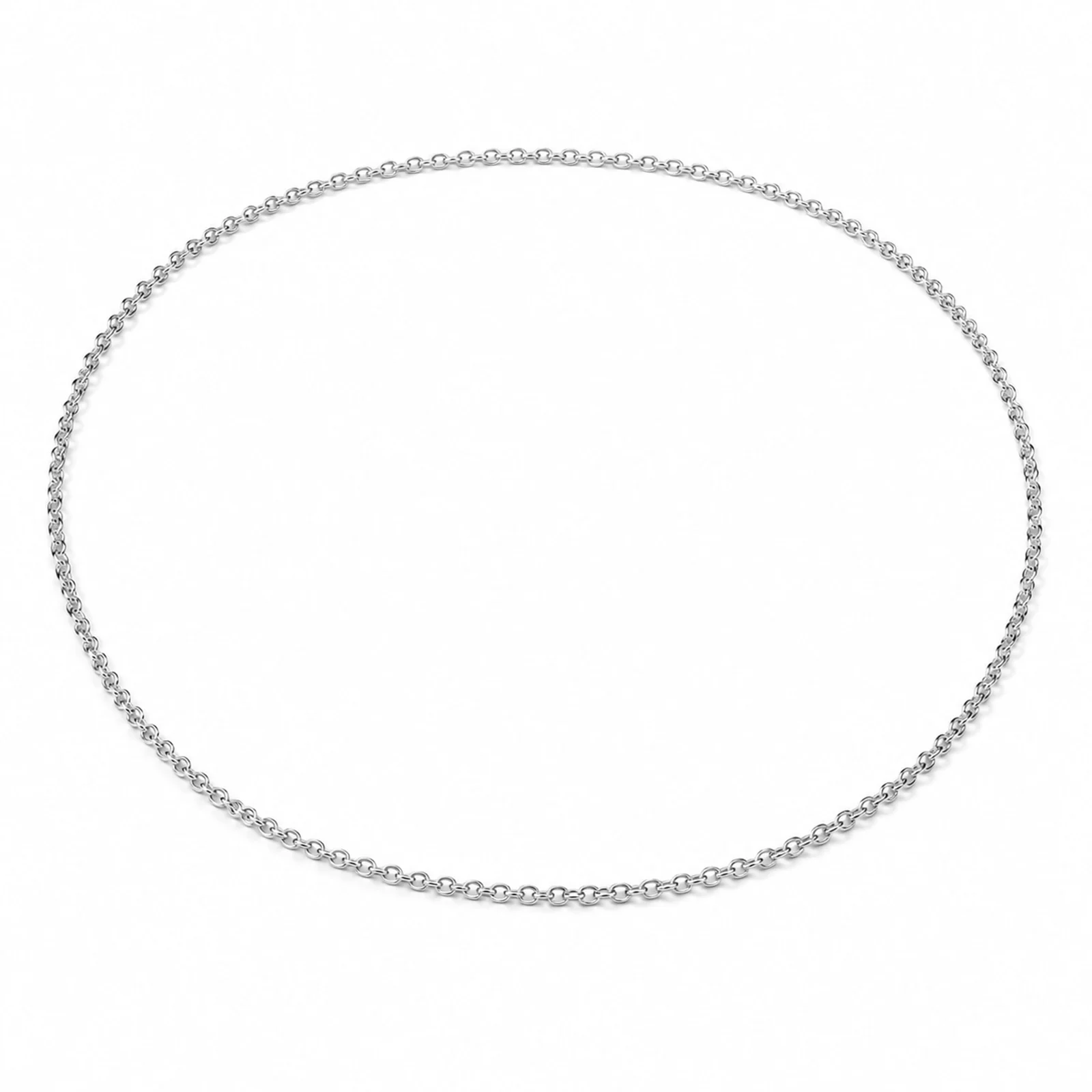 COLLAR DE CADENA ACERO PLATEADO