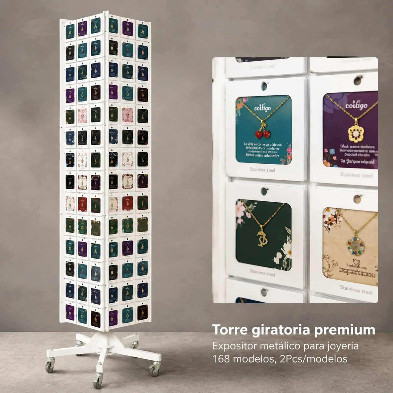 Expositor de Collar premium