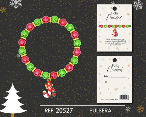 PULSERA DE NAVIDAD