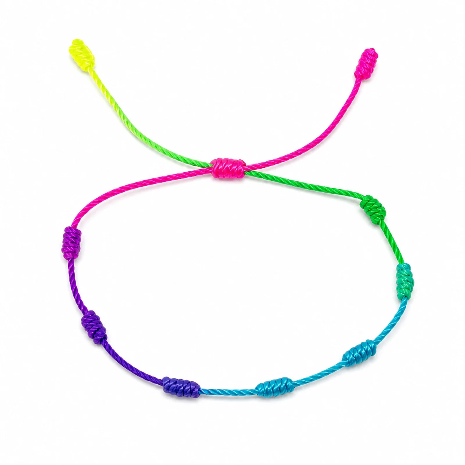 PULSERA 7 NUDOS MULTICOLOR