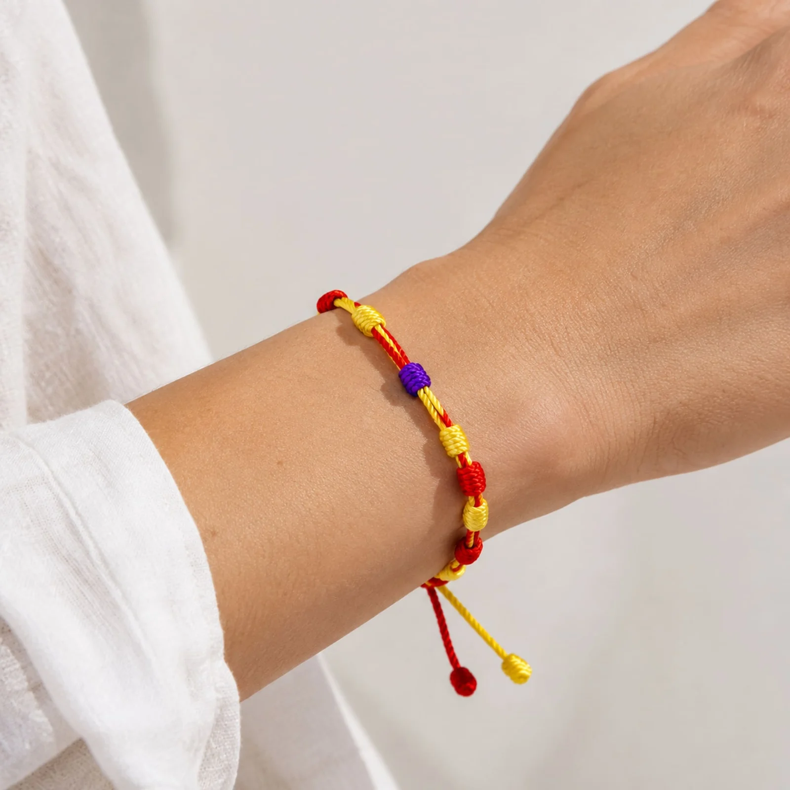 PULSERA 7 NUDOS DE BANDERA DE  ILLES BALEARS