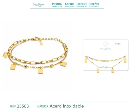 Pulsera Acero Inoxidable
