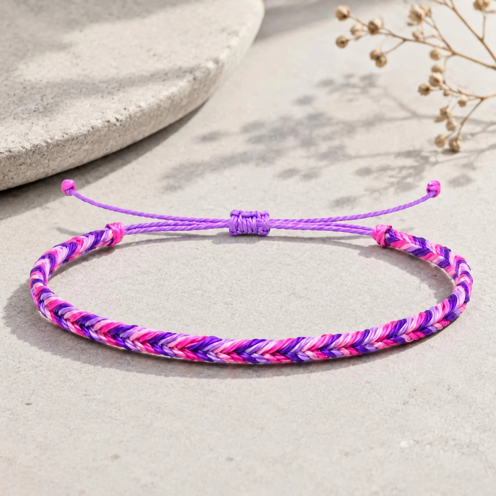 PULSERA HILO ENCERADO