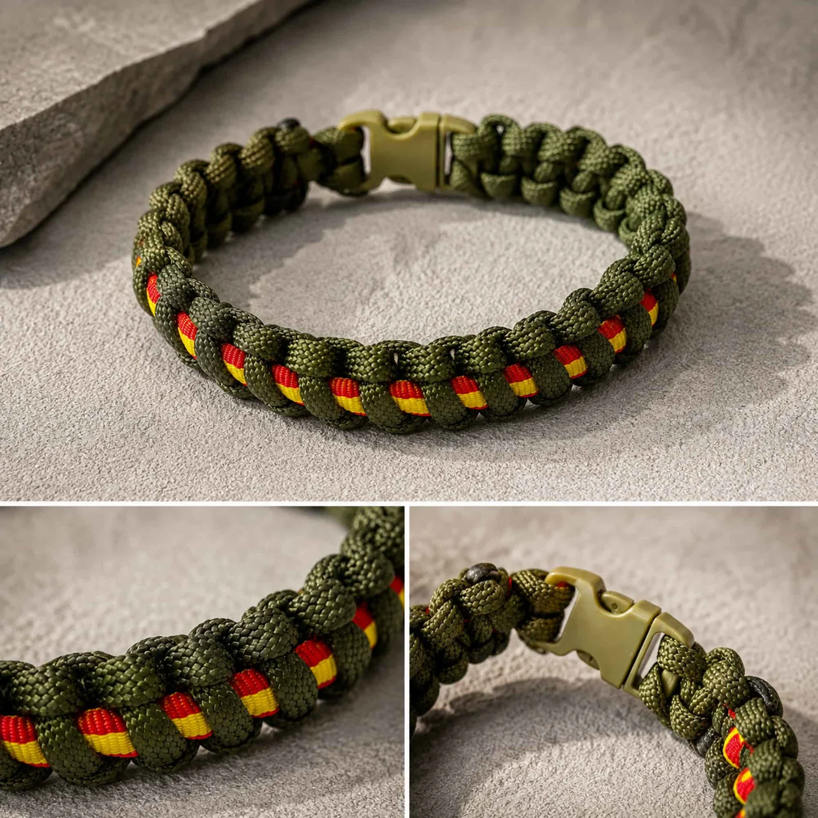 PULSERA PARACORD TRENZADO TALLA PEQUEÑA