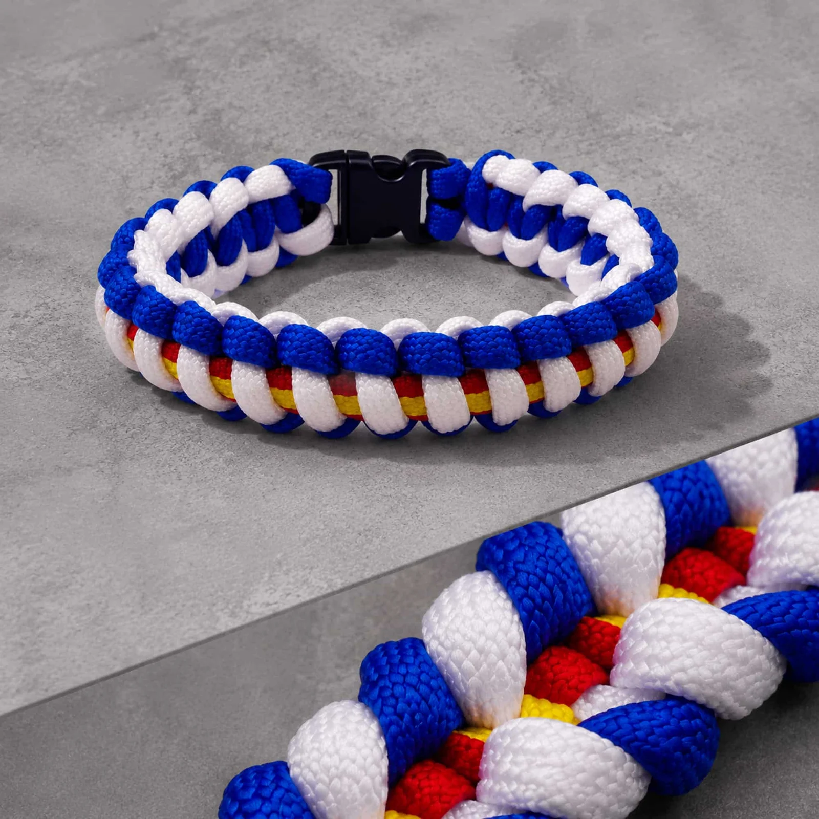 PULSERA PARACORD TRENZADO TALLA PEQUEÑA