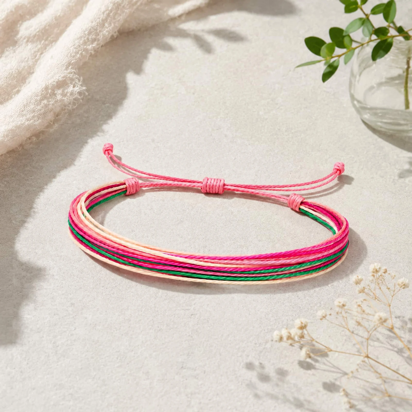 PULSERA HILO ENCERADO
