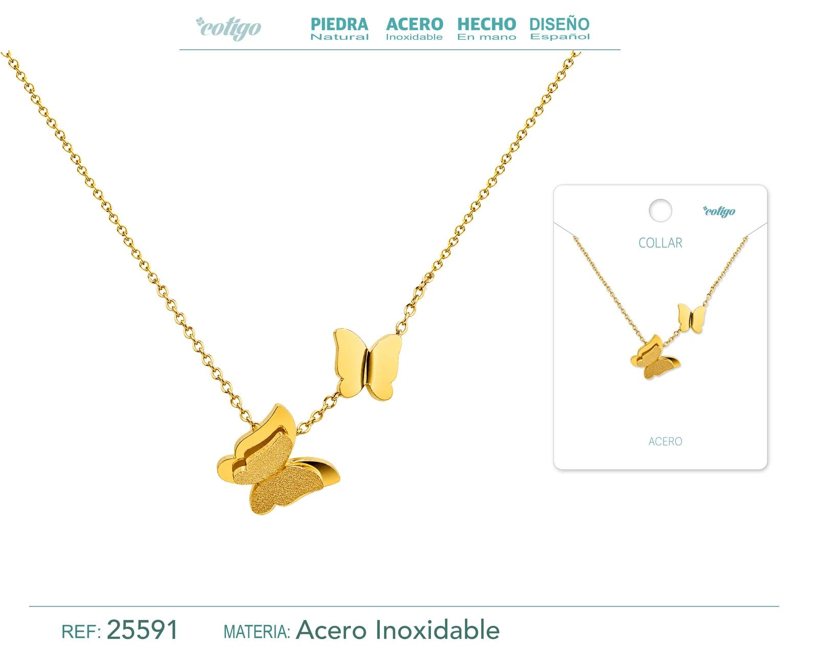 Collar Acero Inoxidable