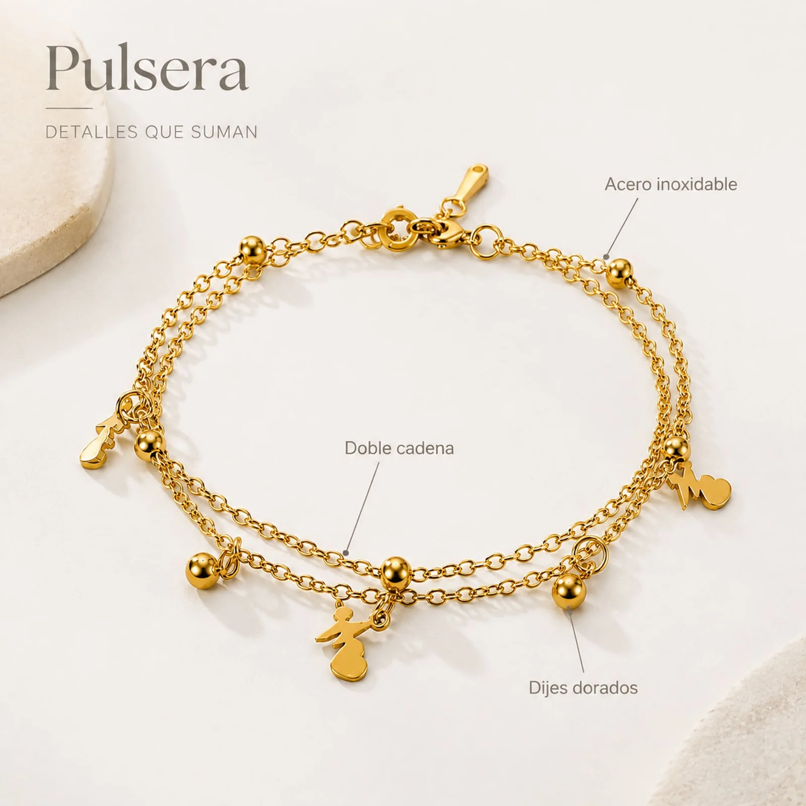 Pulsera Acero Inoxidable