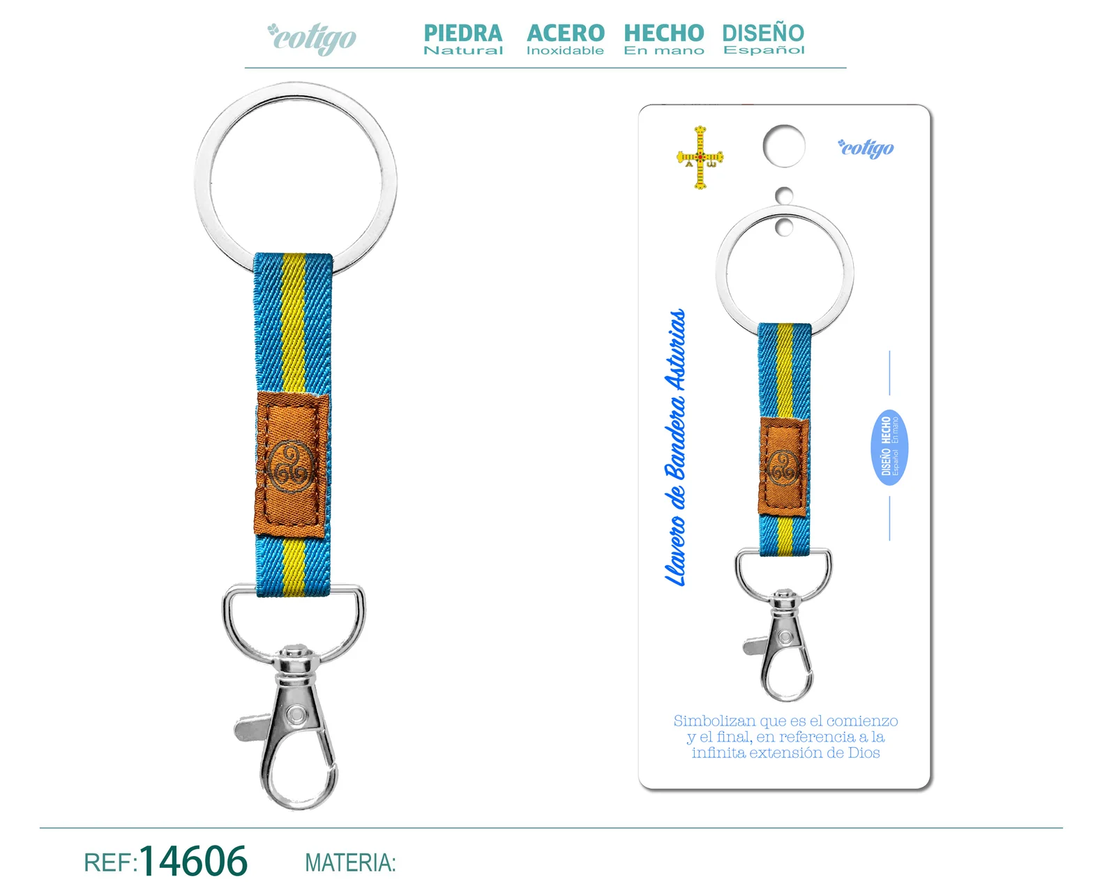 LLAVERO BANDERA ASTURIAS