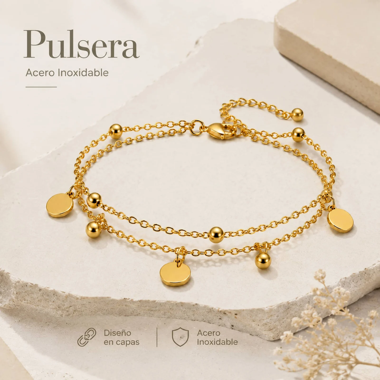 Pulsera Acero Inoxidable