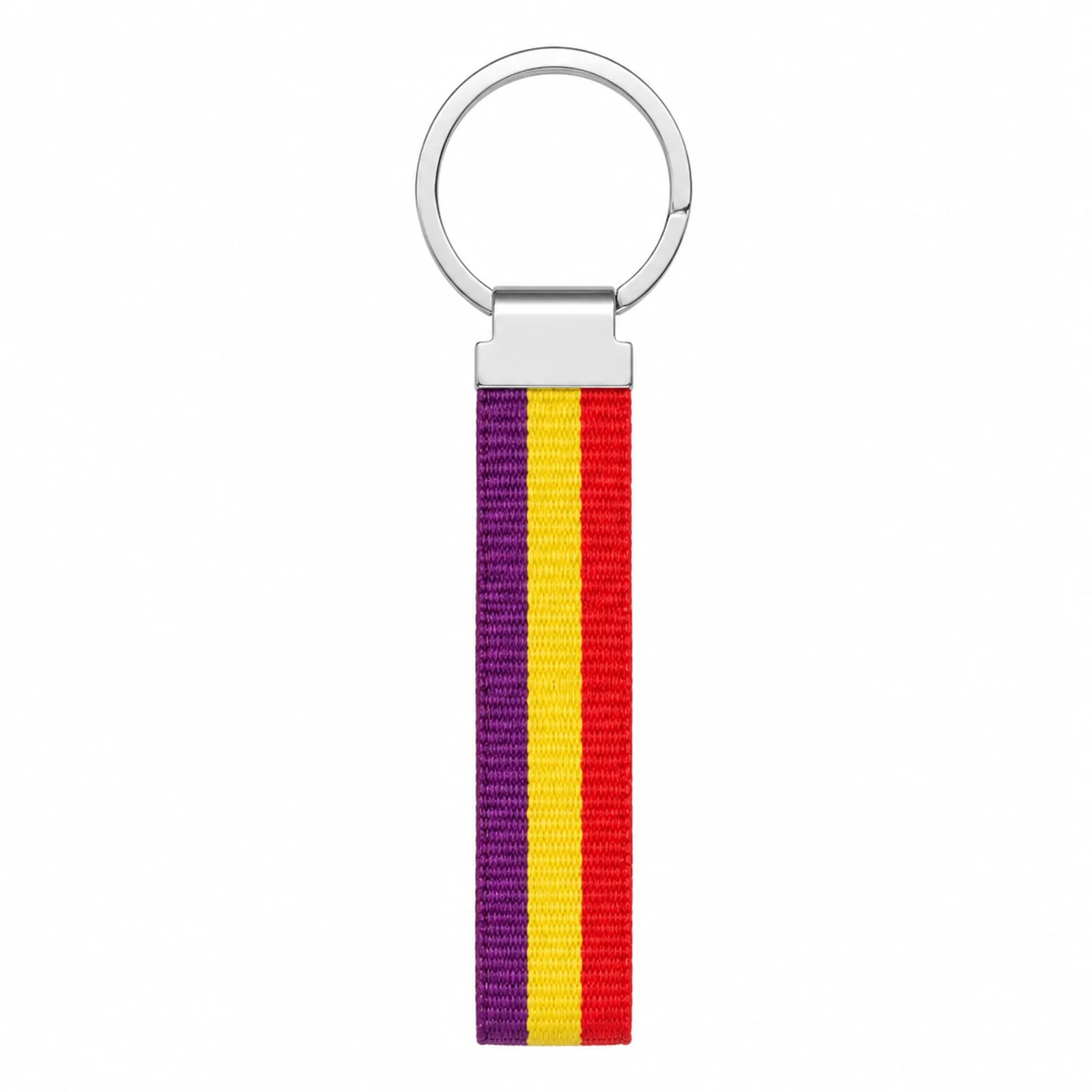 LLAVERO BANDERA ESPAÑA DE CINTA