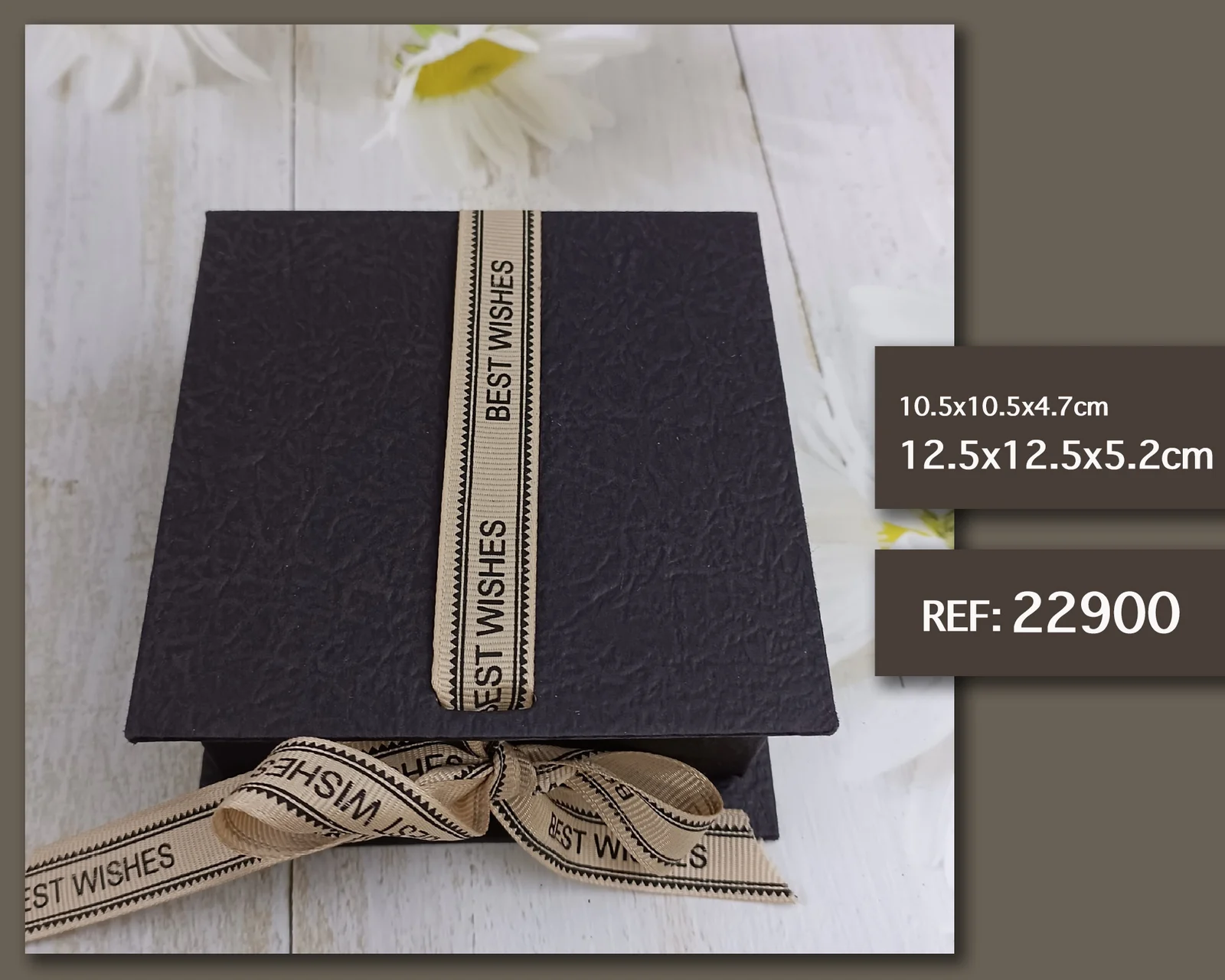 CAJA DE REGALO 12.5X12.5X5.2CM