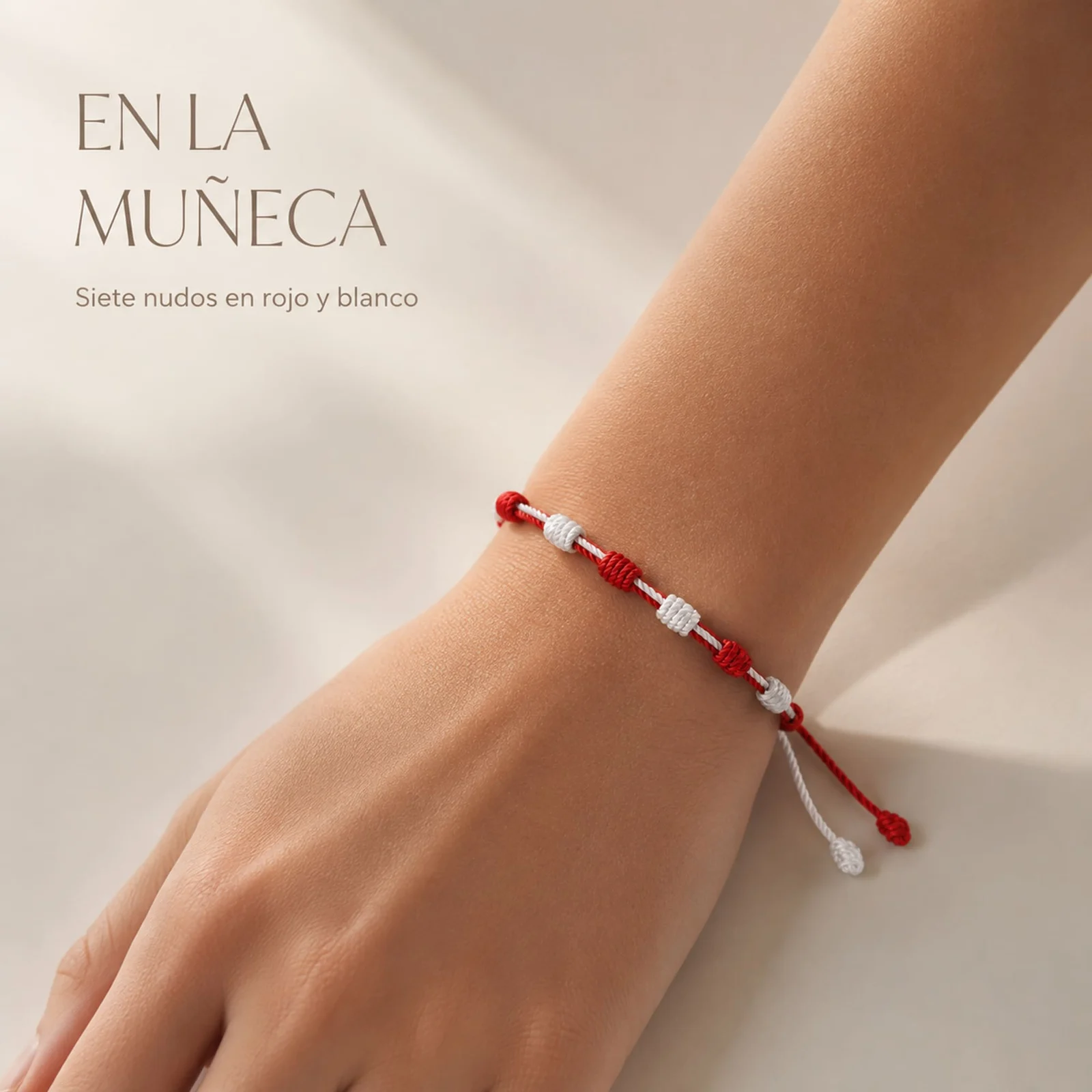 PULSERA 7 NUDOS DE BANDERA DE  CASTILLA Y LEÓN