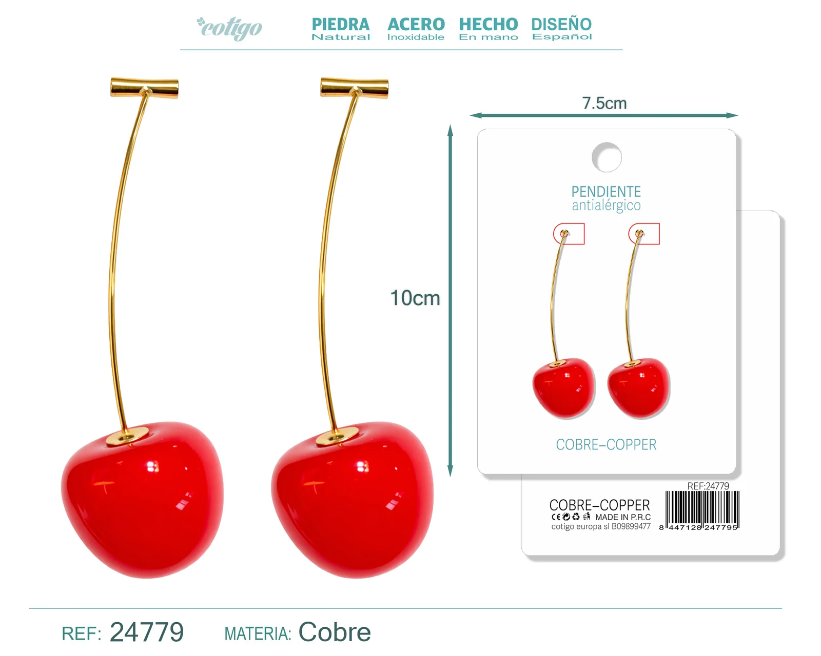 PENDIENTE DE CEREZA
