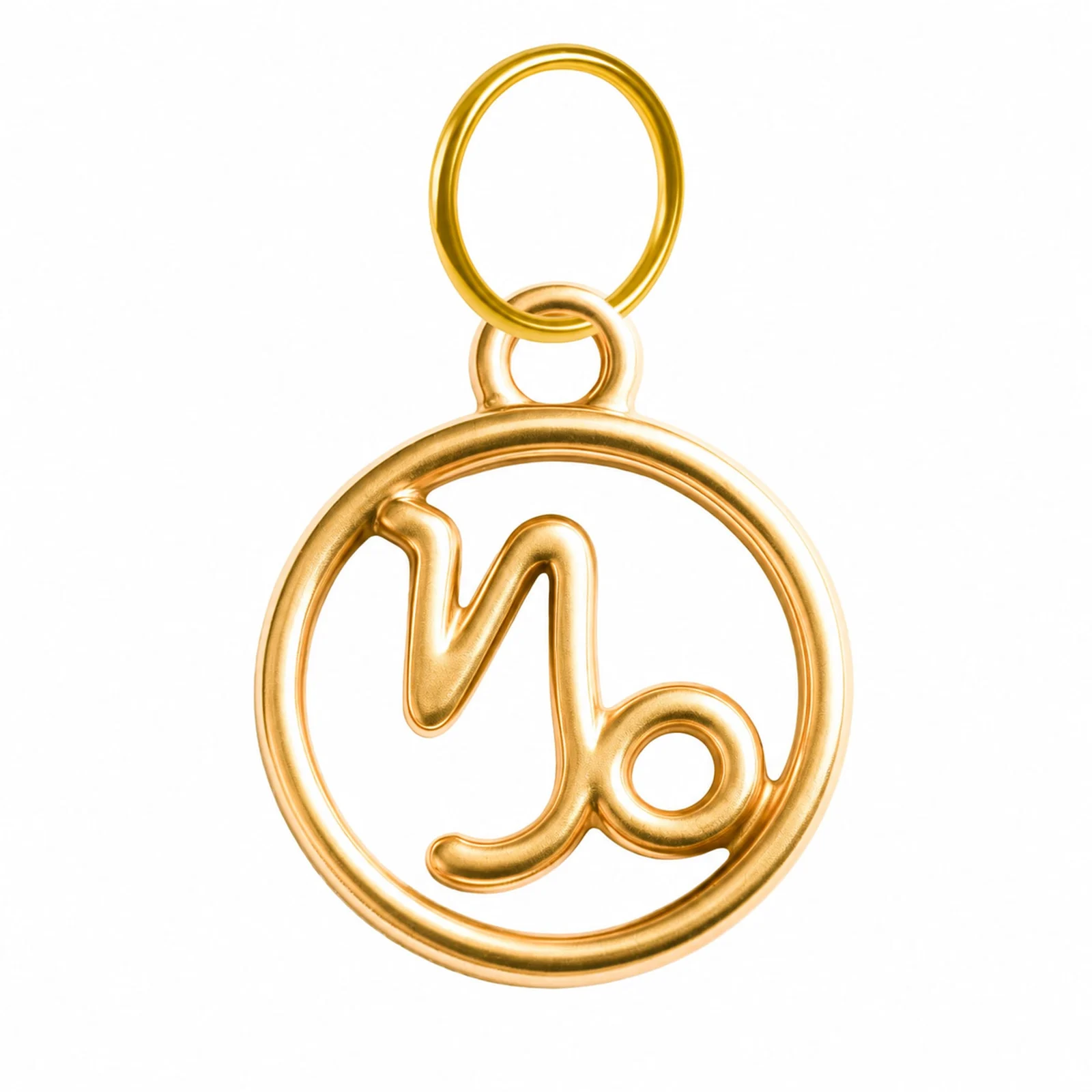 CHARM DE ZODÍACO CAPRICÓRNIO ACERO COLOR DORADO