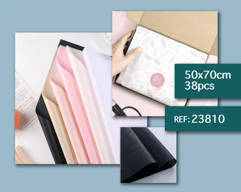 PAPEL DE SEDA PARA EMPAQUETE 50X70CM-38PCS