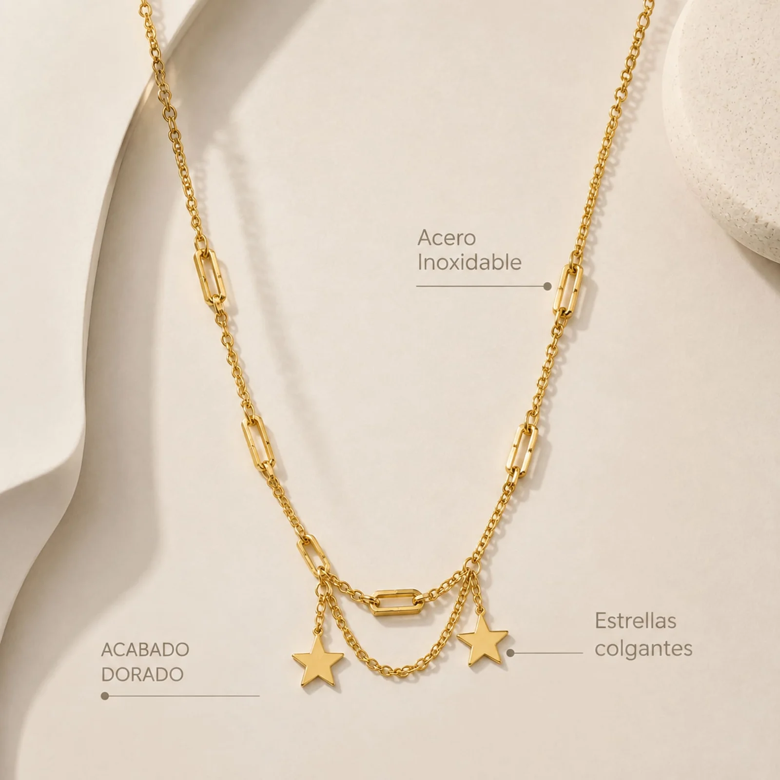 Collar Acero Inoxidable