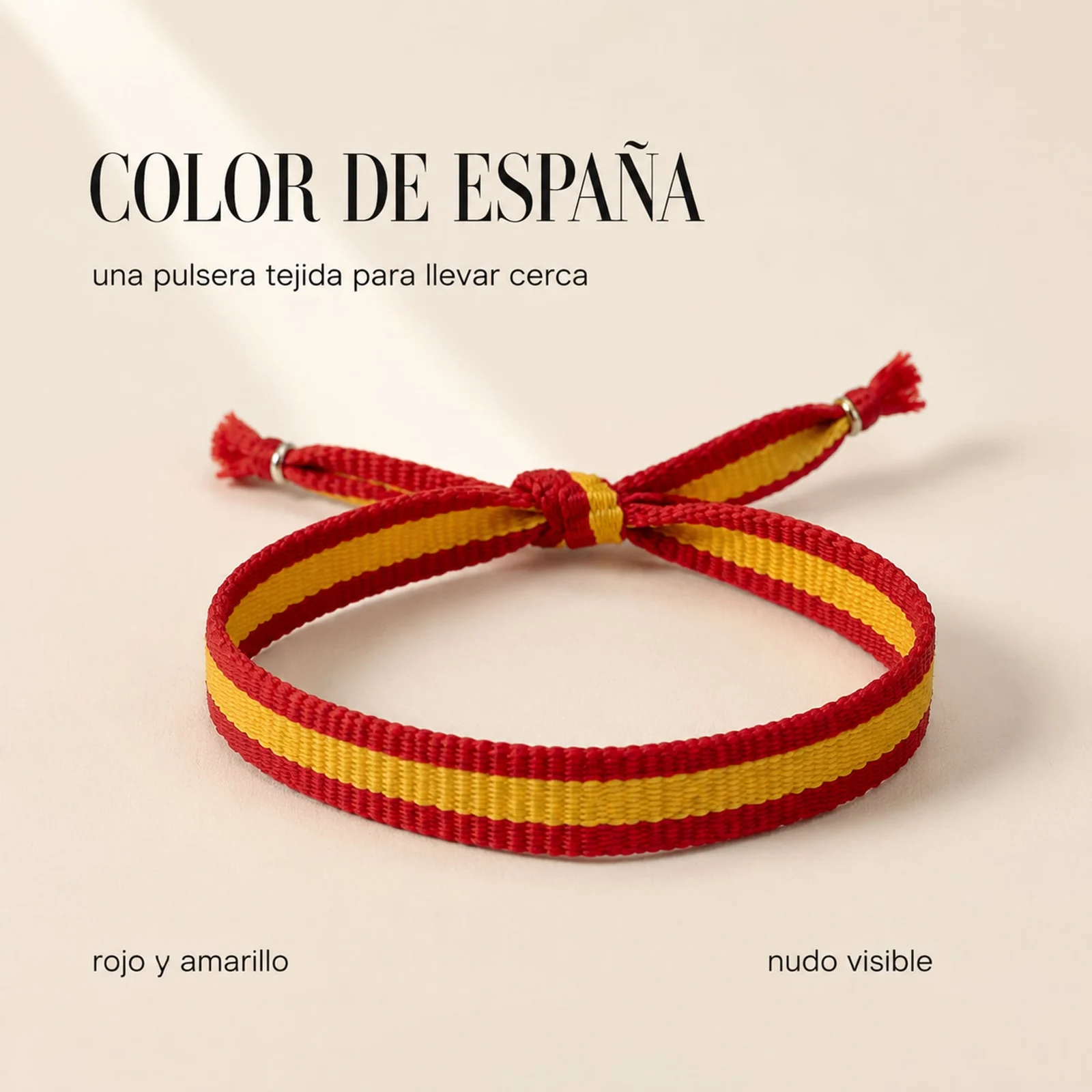 Pulsera Bandera España