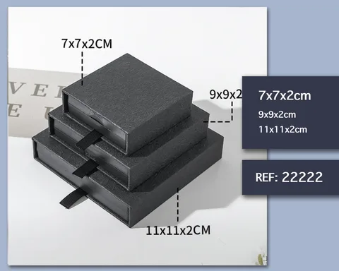 CAJA DE REGALO 7X7X2CM