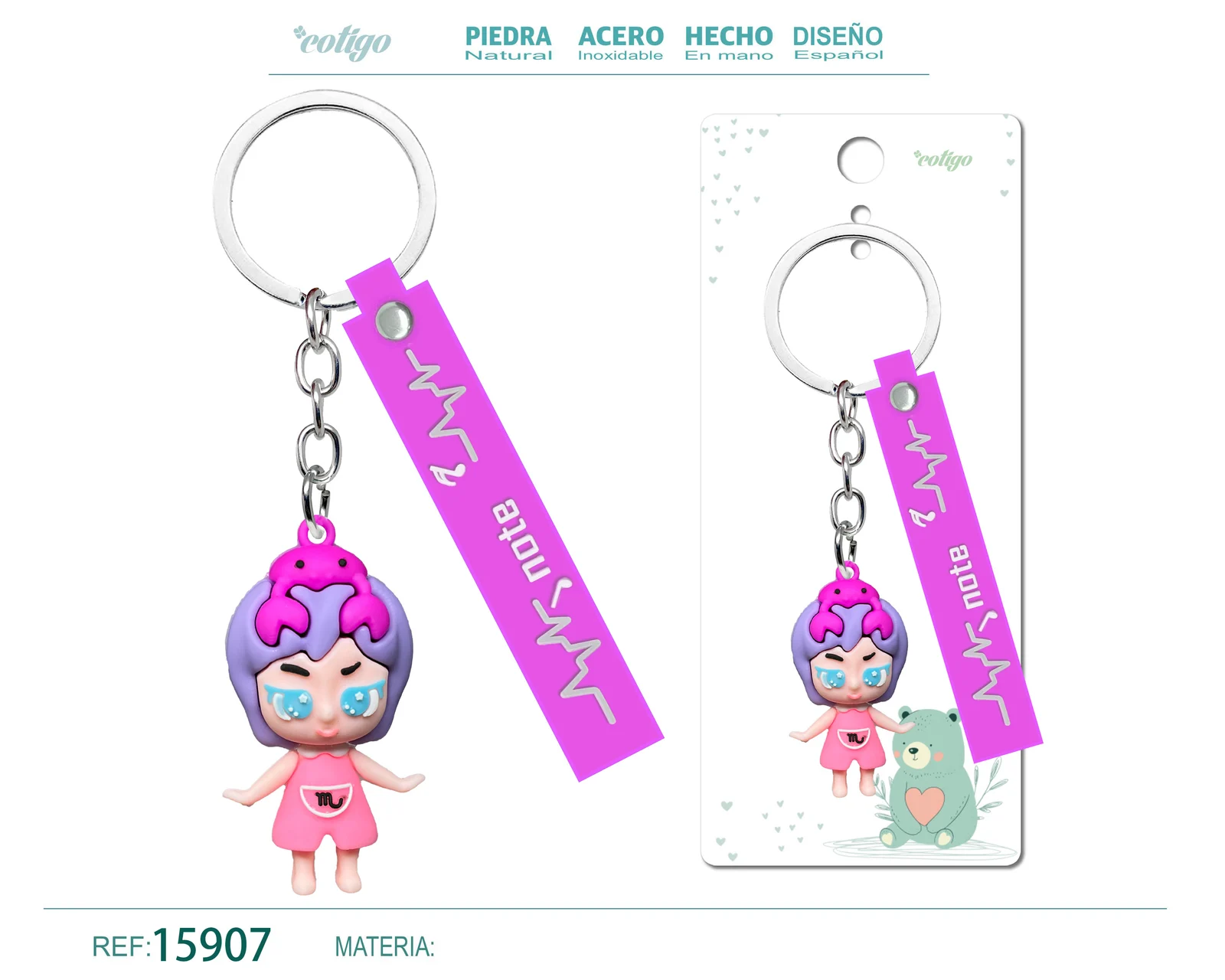 LLAVERO DE MODA