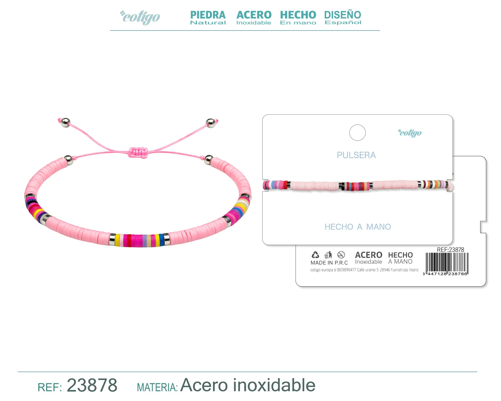 PULSERA HILO HECHO A MANO