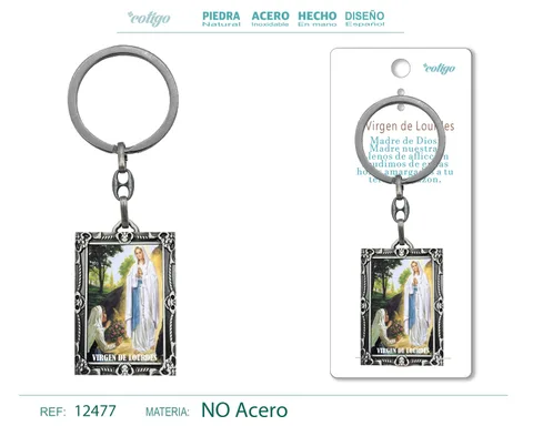 LLAVERO VIRGEN DE LOURDES