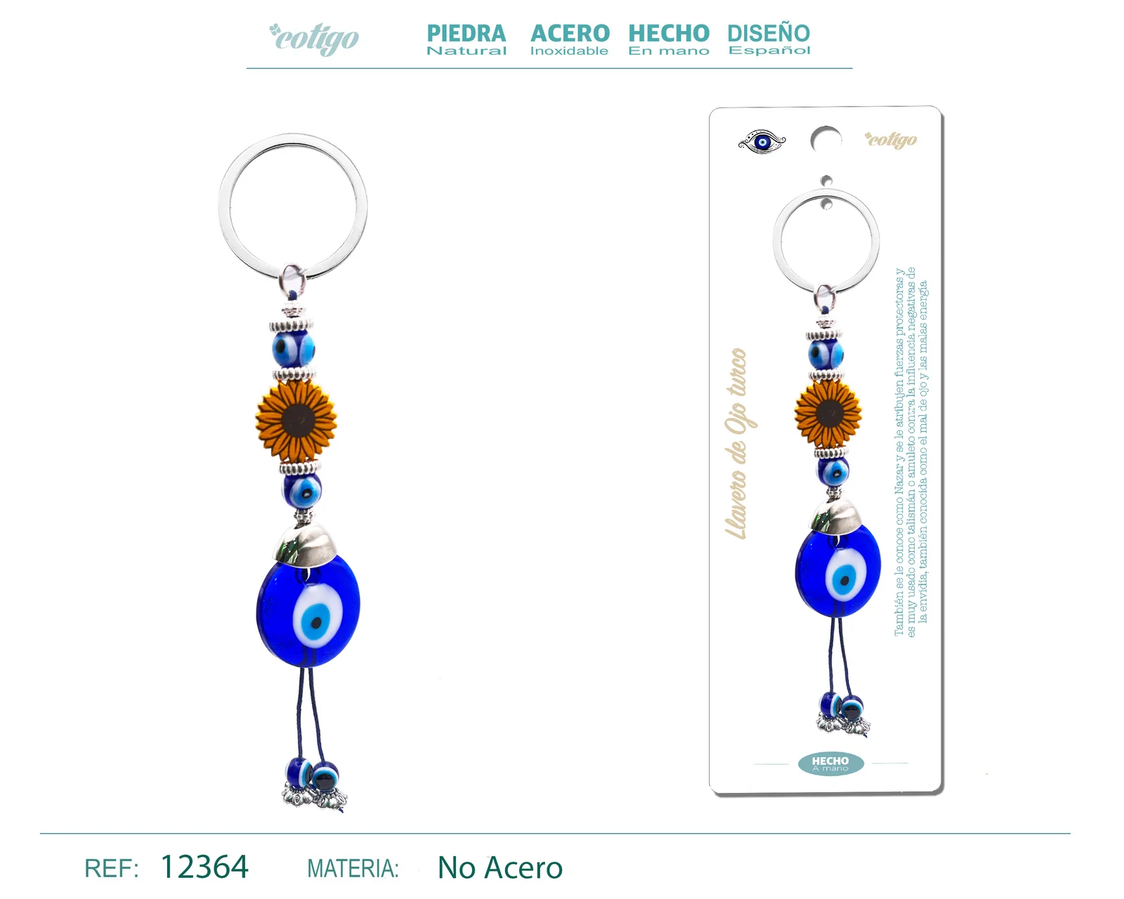 LLAVERO DE OJO TURCO