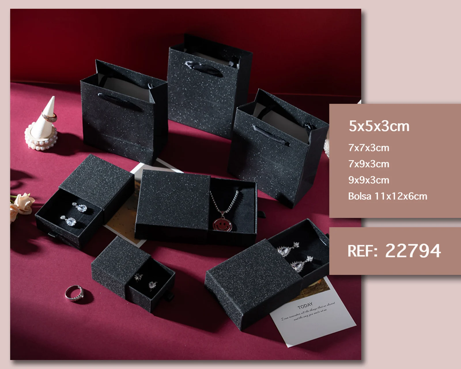 CAJA DE REGALO 5X5X3CM