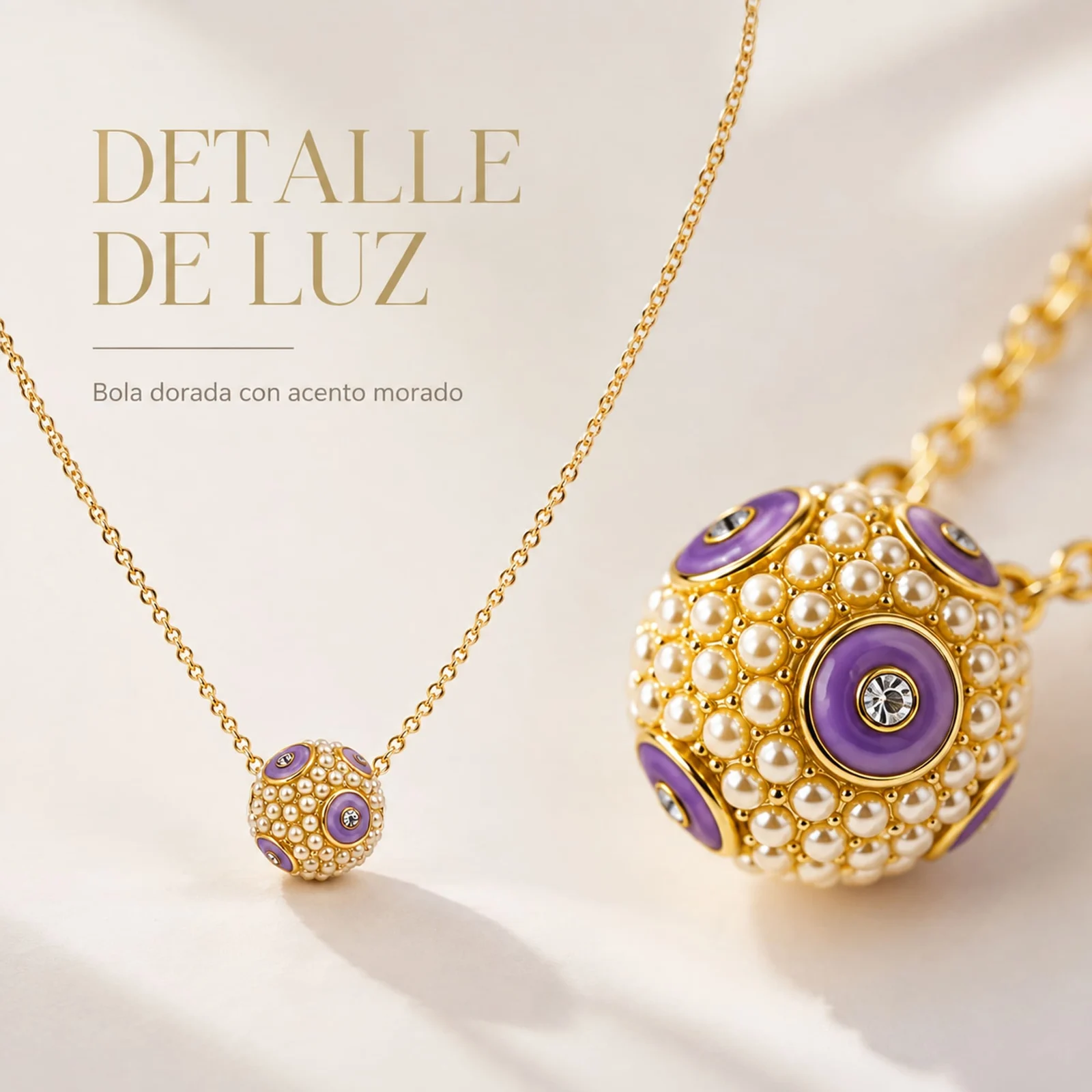 COLGANTE CHAPADO ORO 14K CON CIRCONITA