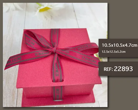 CAJA DE REGALO 10.5X10.5X4.7CM